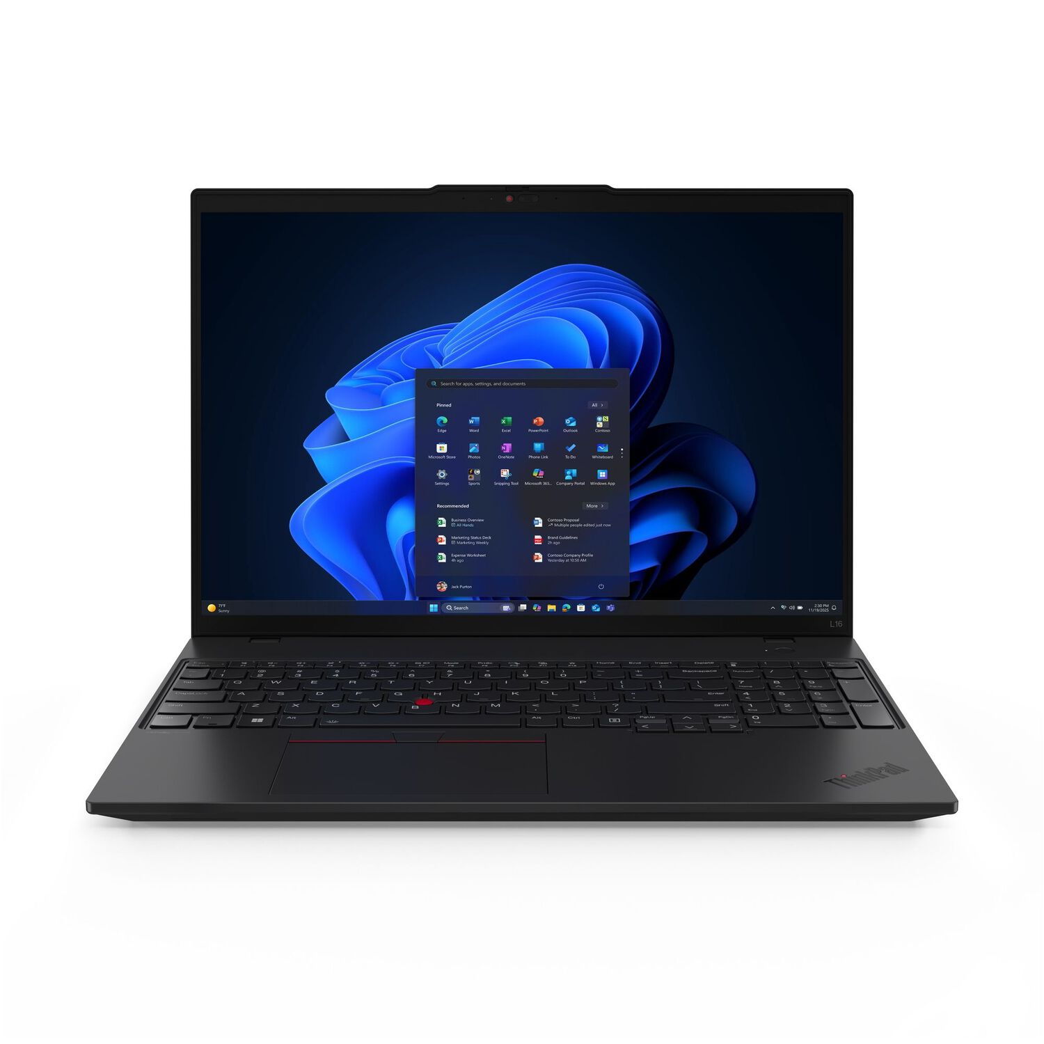 Notebook Thinkpad L16 Gen 2 Intel Core I5 16gb Ram 512gb Ssd 16" image number 1.0