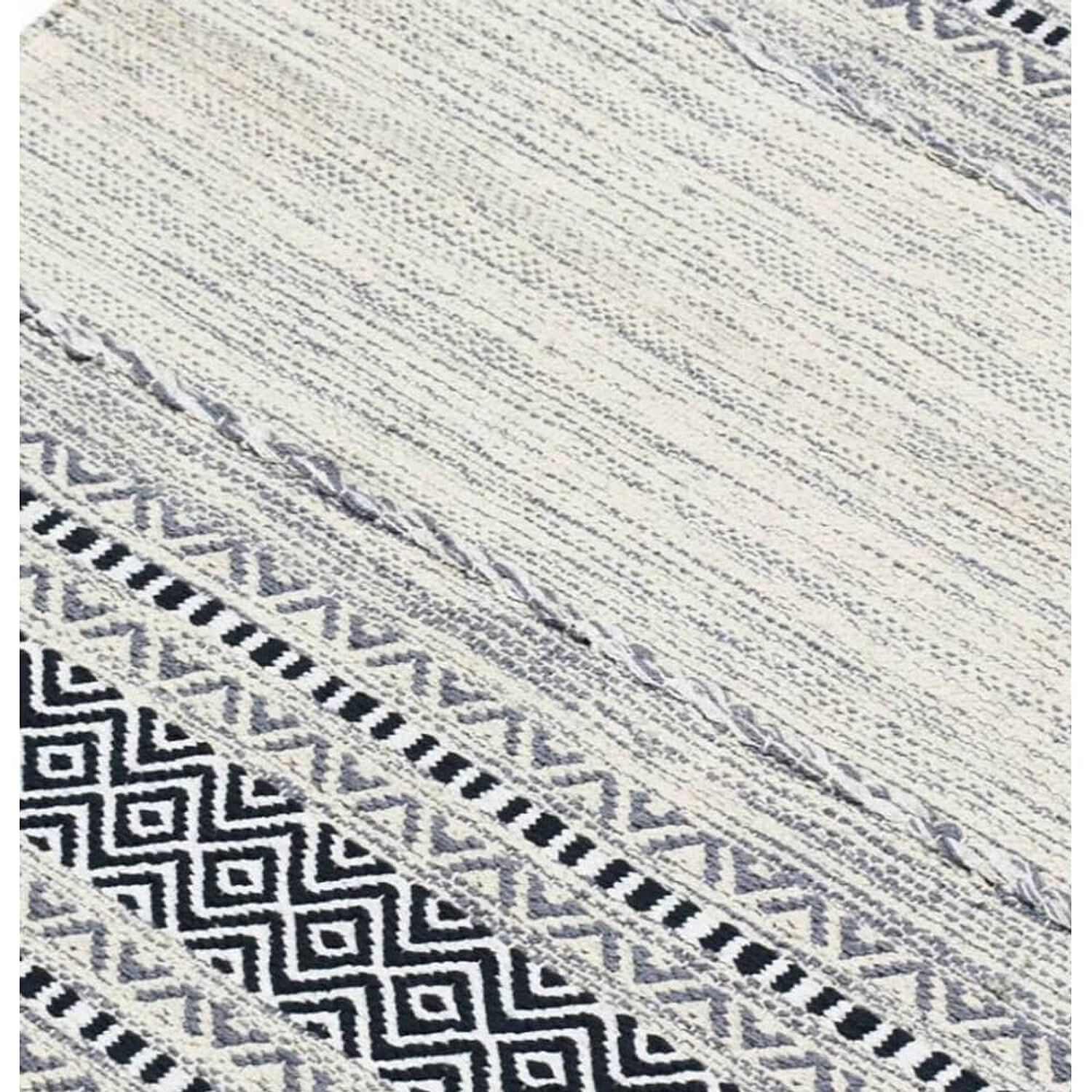 Alfombra Kilim Peque&ntilde;a Gris Claro image number 1.0