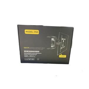 Soporte Tv Full Motion 55 A 85 Pulgadas Brazo Articulado Giratorio Negro