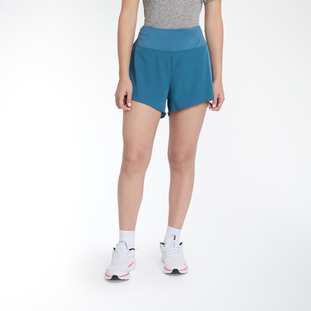 Short Deportivo Tiro Medio Mujer Wetland image number 0.0