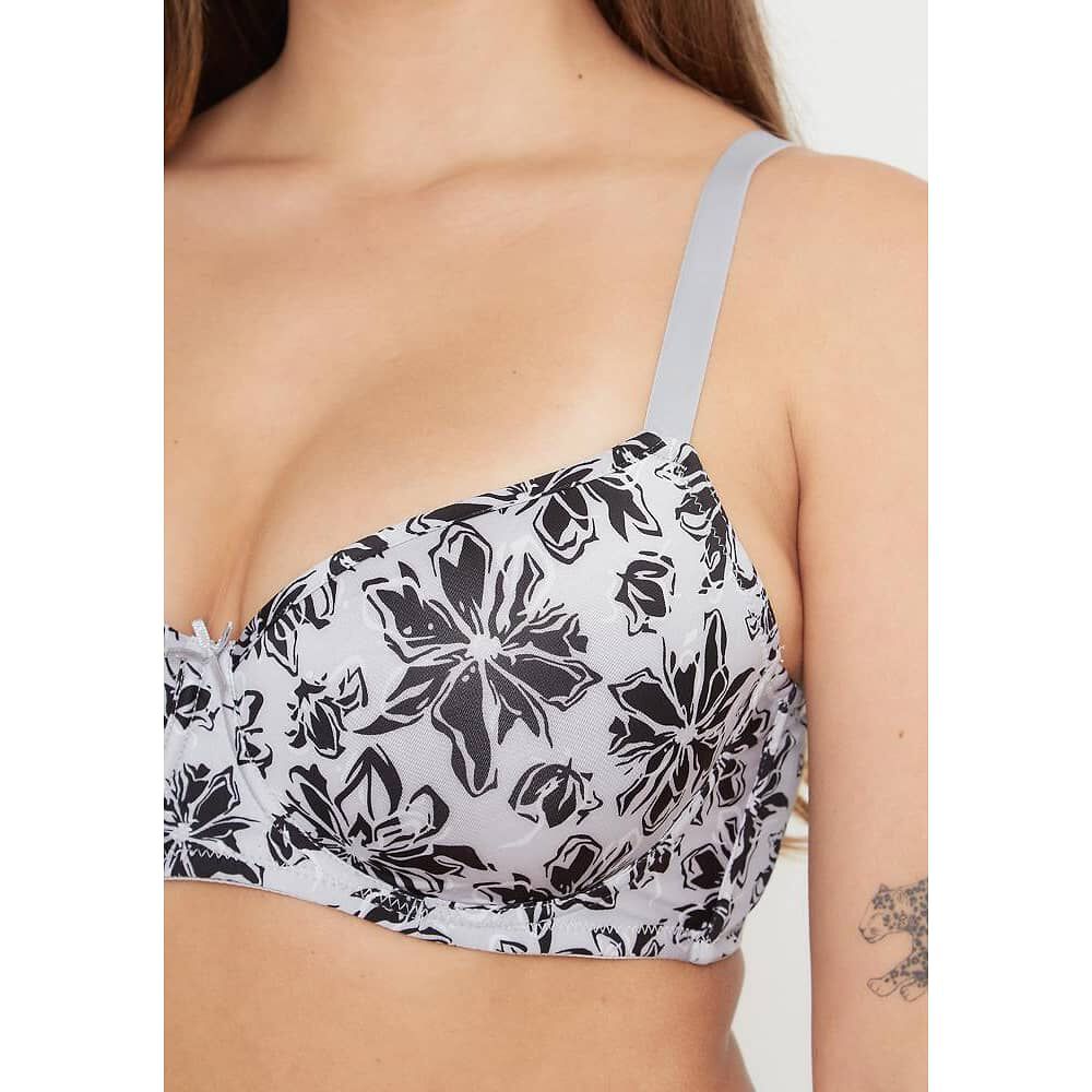 Pack 3x Sosten Soft Microfibra P350024-gri4 Kayser image number 3.0