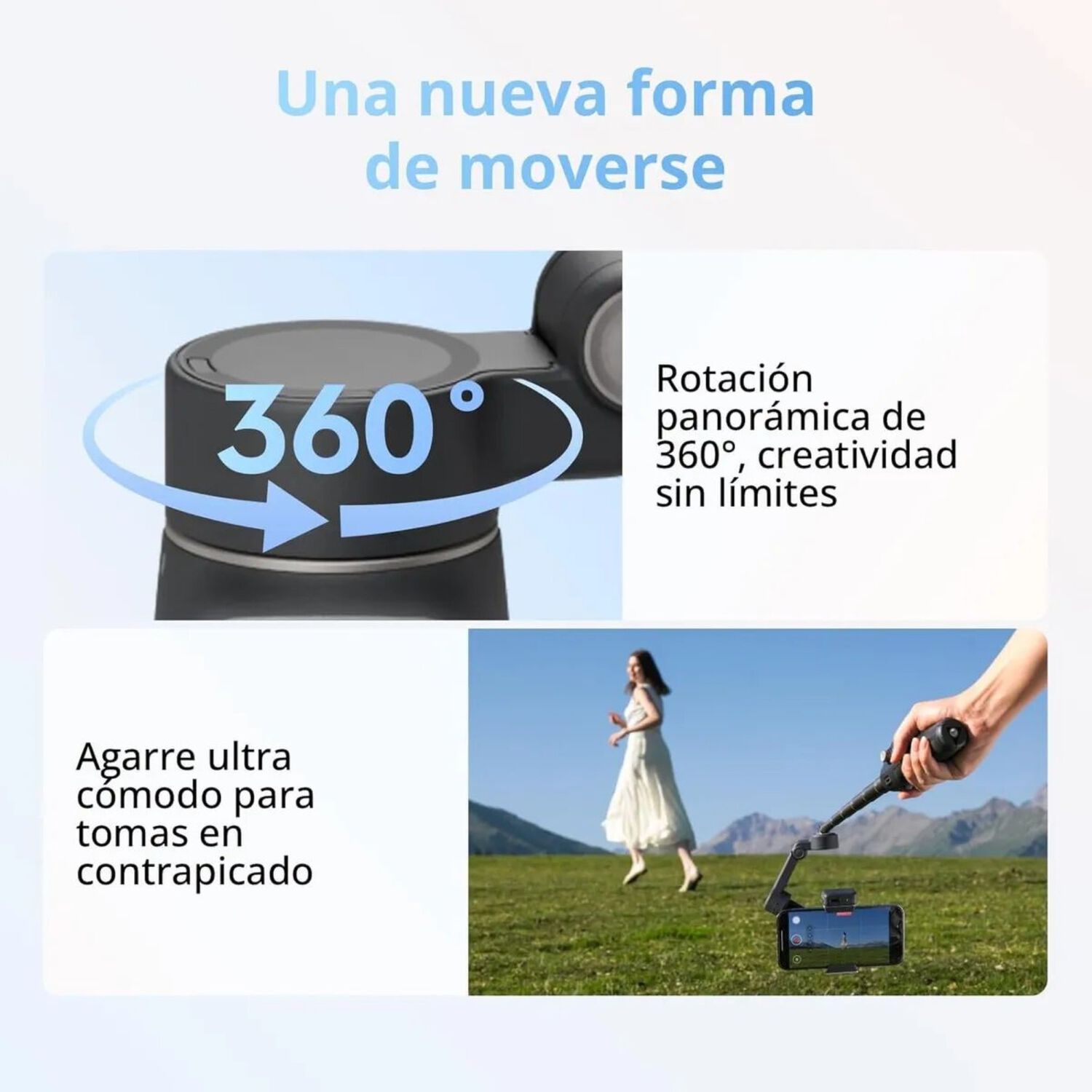 Dji Osmo Mobile 8 Gimbal Estabilizador 360 Modulo Ia image number 4.0