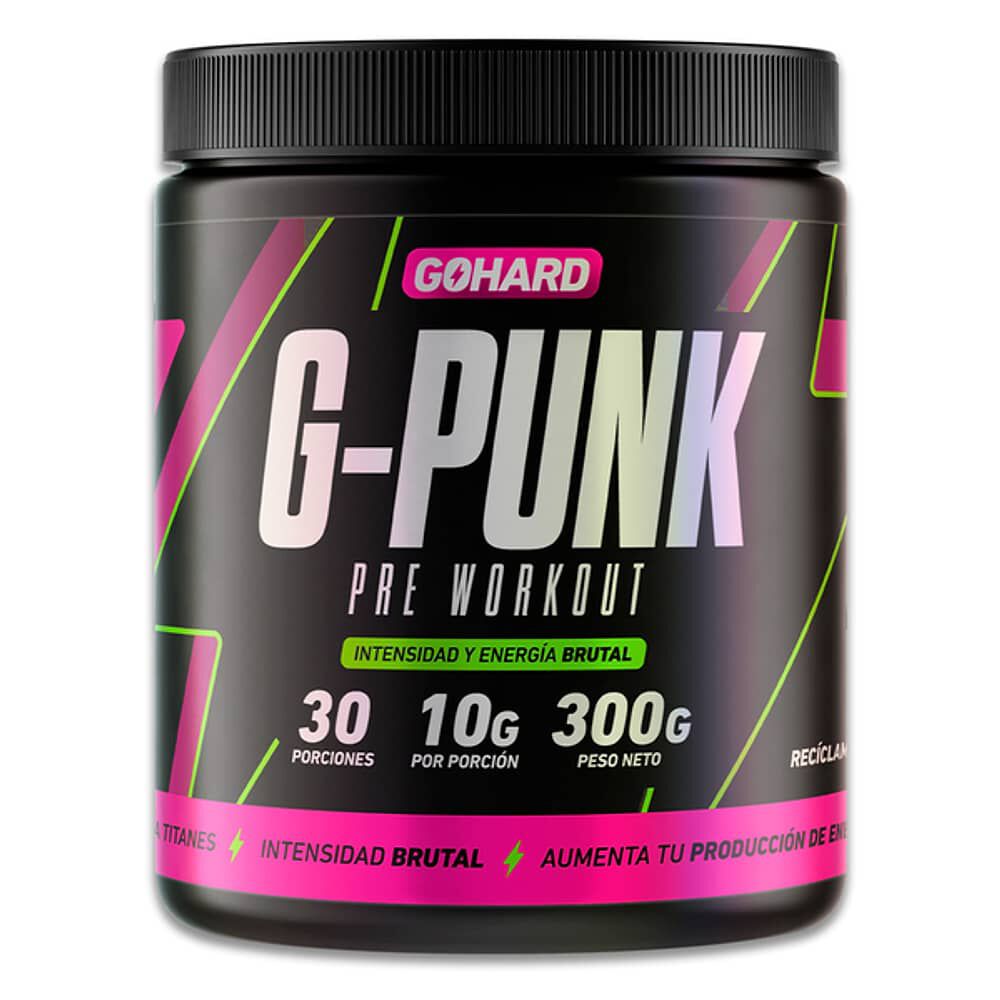 Pre Entrenamiento G Punk Gohard - 30 Servicios image number 0.0