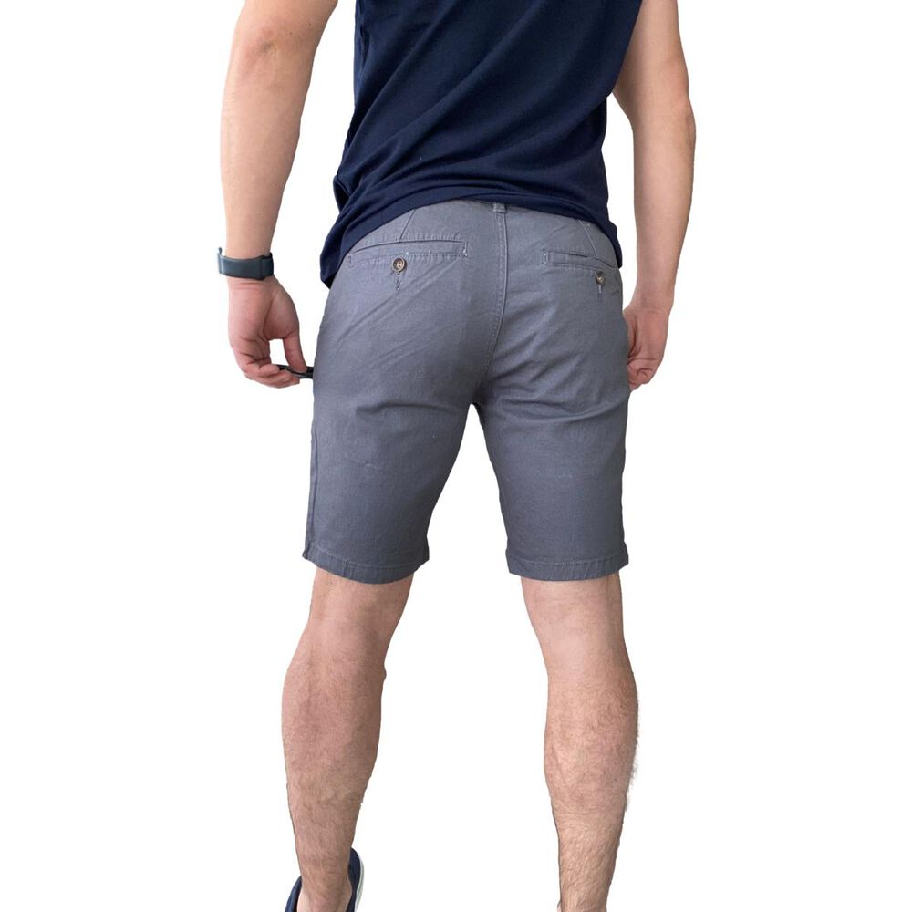 Bermuda Short Tela Elasticada Slim Fit image number 4.0