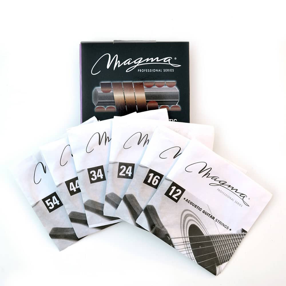 Set Cuerdas Guitarra Acustica Flat Ga140pbf Magma image number 3.0