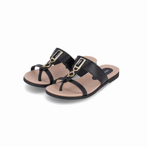 Sandalia Mujer Negro Mari Piccadilly