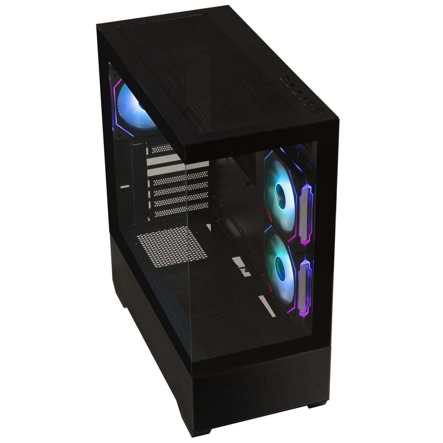 Gabinete Bitfenix/ ​​ceto Cubi Atx/ 3 Ventiladores/ Negro image number 6.0