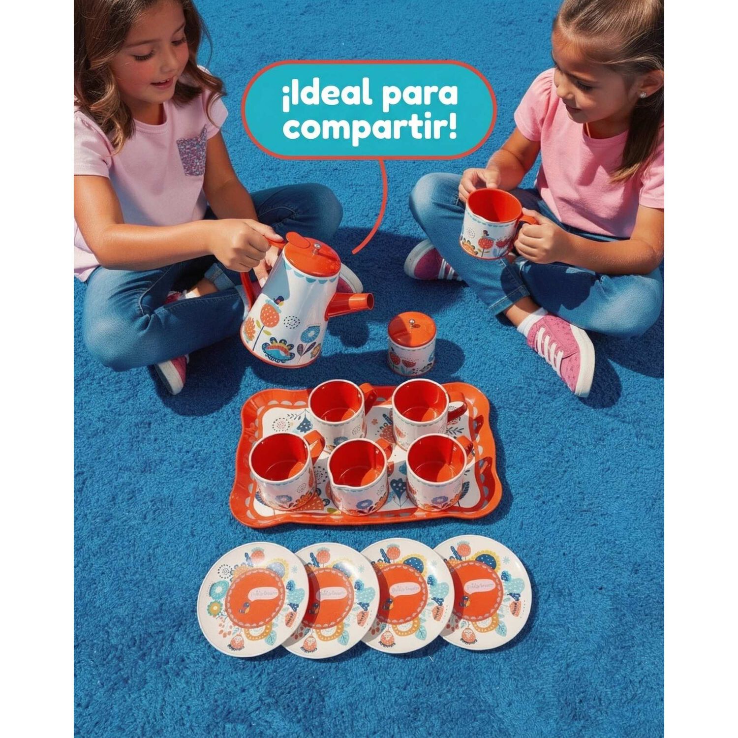 Maleta Juguete Unicornio Con Set T&eacute; Infantil Cocina image number 3.0
