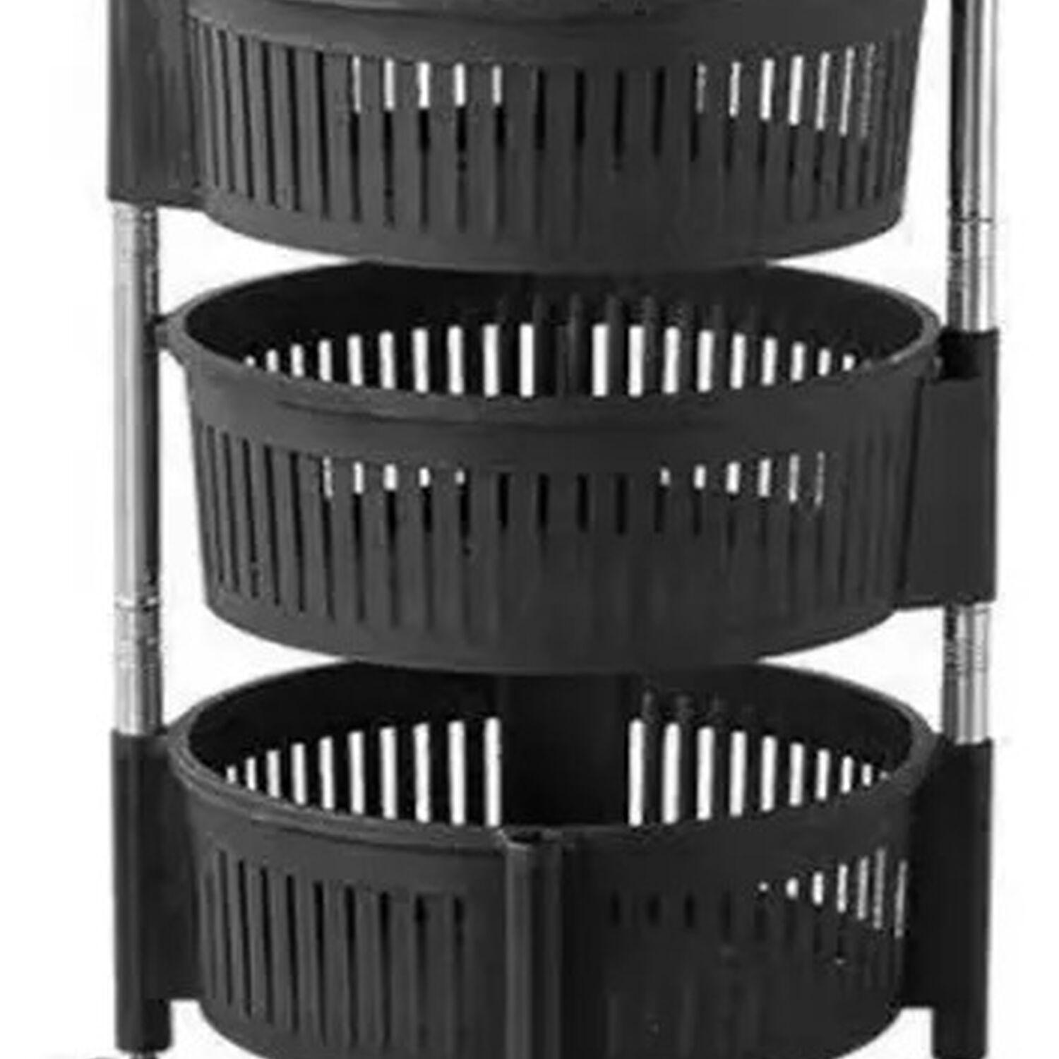 Carrito Organizador Multiuso Verdulero Frutero Con 3 Niveles Marca Mp image number 2.0