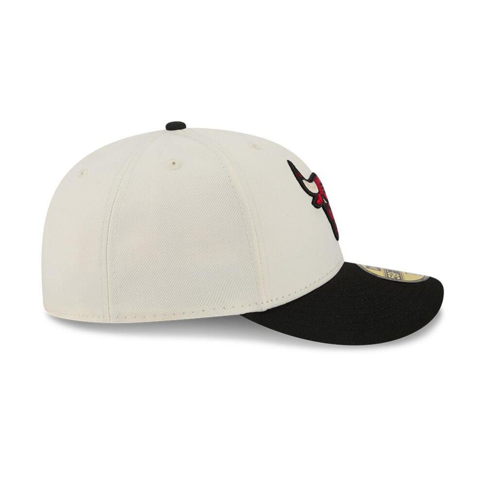 Gorra 59fifty Chicago Bulls Tonal Florals Negro image number 4.0