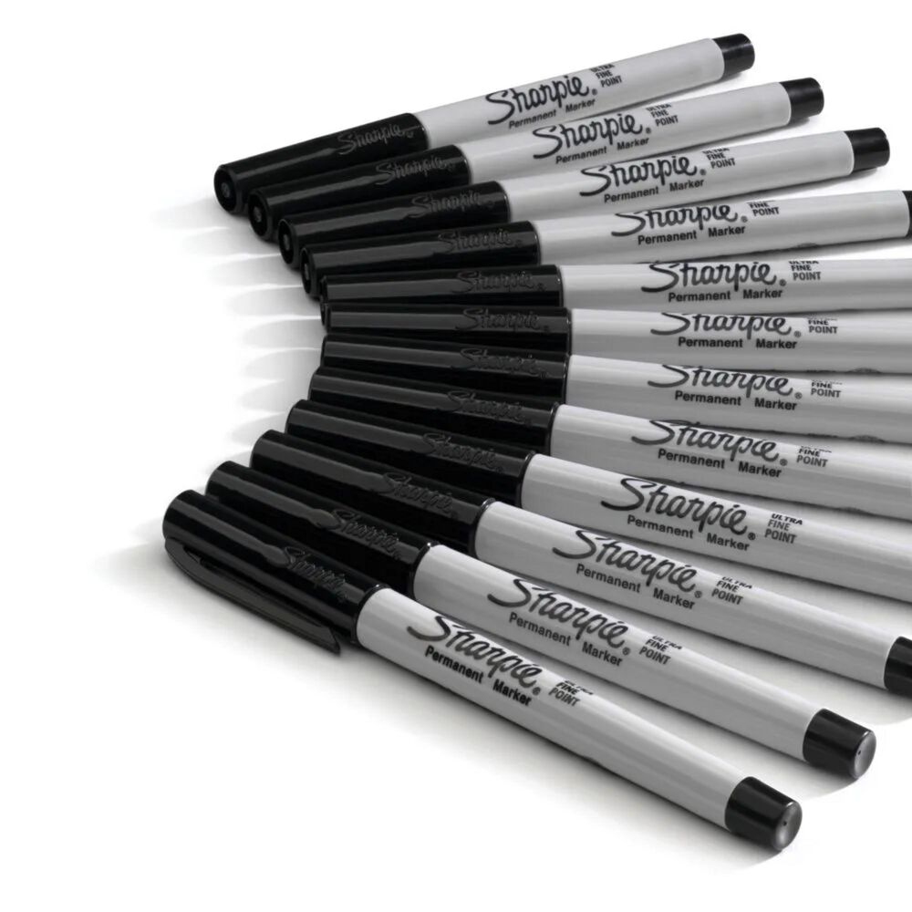 Marcador Permanente Sharpie Punta Ultrafina Negro Individual image number 8.0