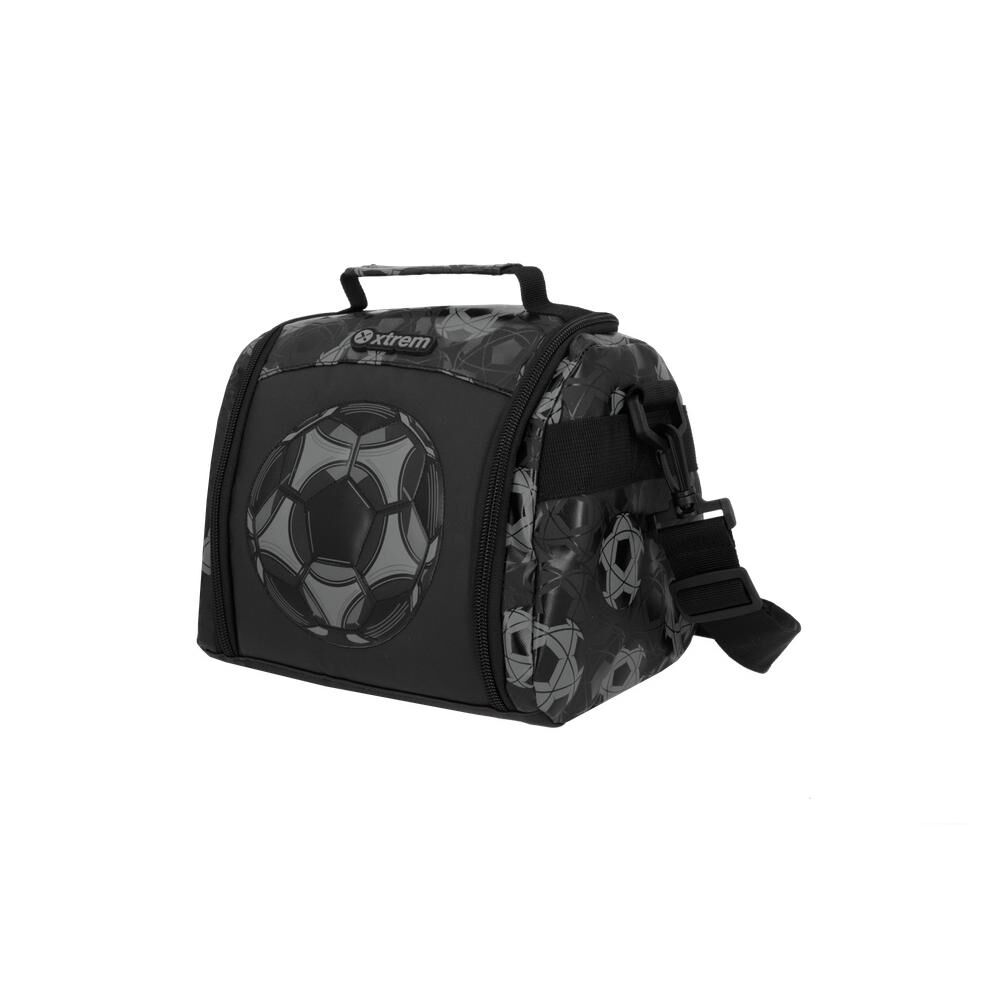 Lonchera T&eacute;rmica Xtrem Break 3.0 6xt F&uacute;tbol Negro image number 1.0