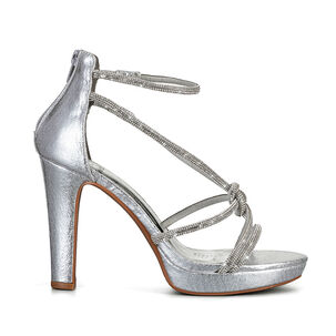 Sandalias Fiesta Moda Mujer Pedrería Taco Grueso Weide Gh133