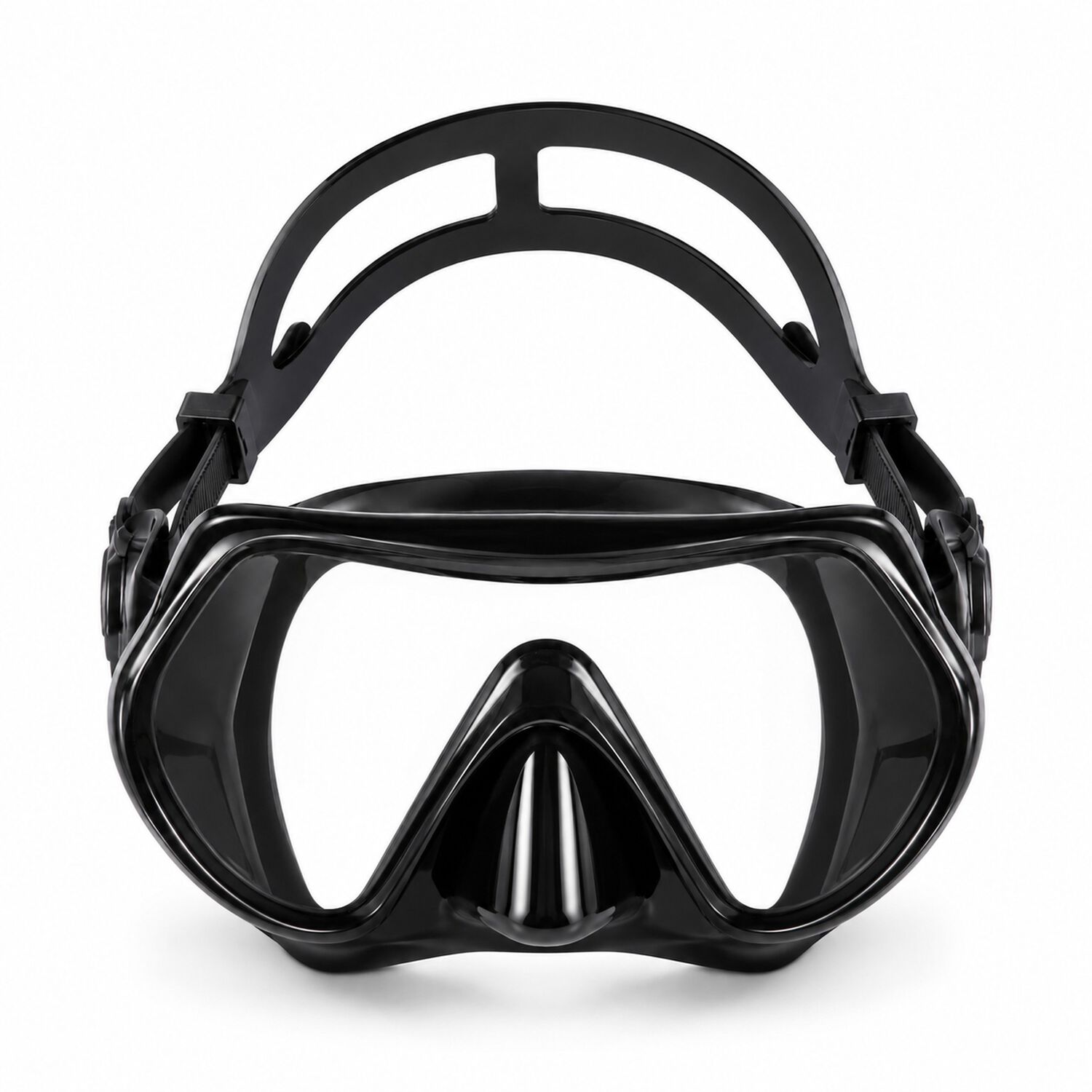 Mascara De Buceo Anti Fugas De Vidrio Templado Con Snorkel image number 4.0