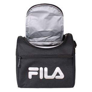 Pack Fila Mochila 10lts Urbanix + Lonchera T&eacute;rmica Bonet Negro-silver