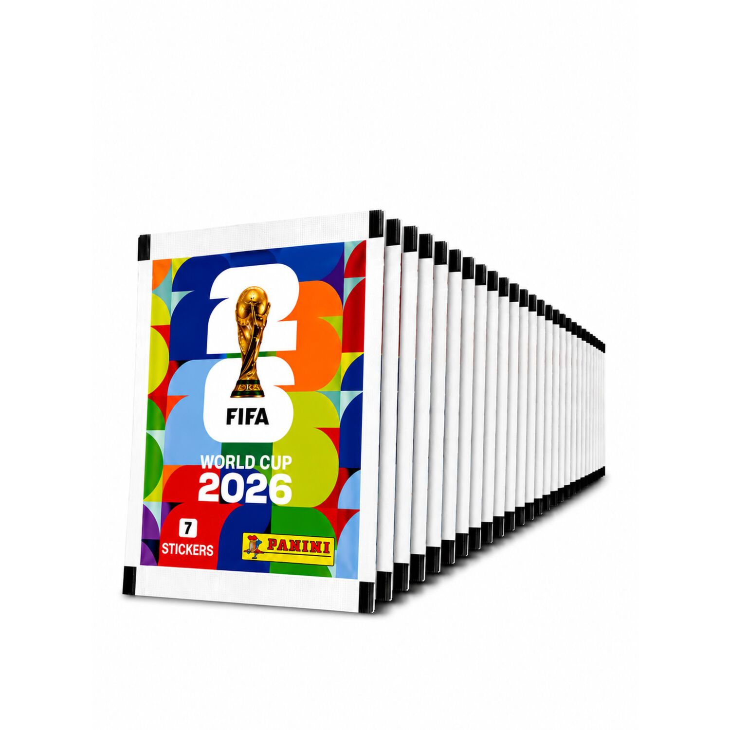 Pack 100 Sobres Oficiales Panini Mundial 2026 700 L&aacute;minas image number 0.0
