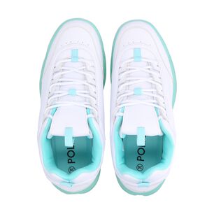 Zapatilla Urbana Mujer Blanco/verde Amalia Police
