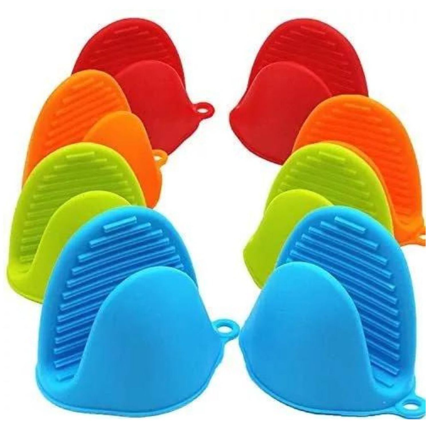 Par De Guantes Para Horno Toma Olla Protector De Silicona Cocina image number 0.0