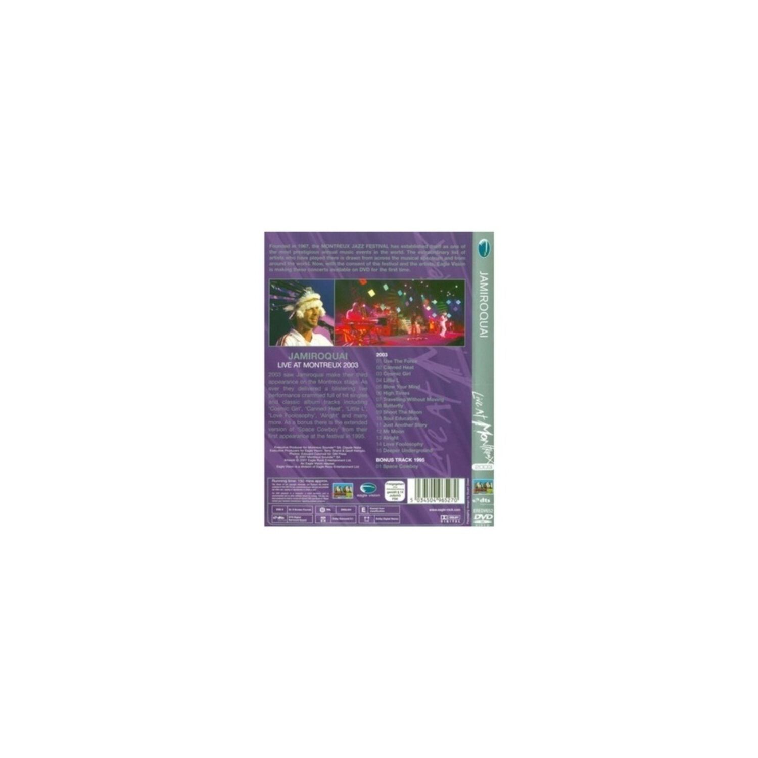 Jamiroquai - Live At Montreux | Dvd image number 1.0