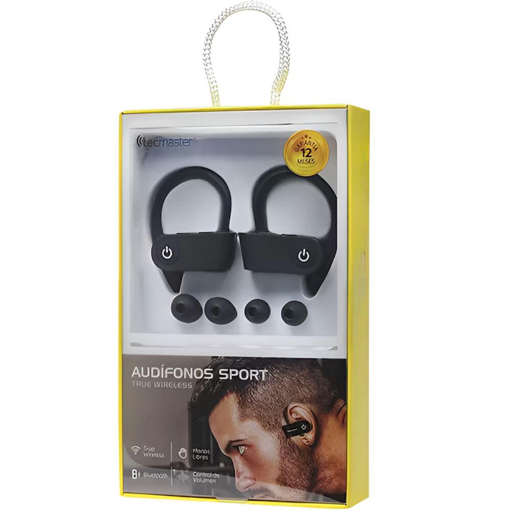 Aud&iacute;fonos Deportivos Bluetooth 5.0 Edr+tws+ Asistente De Voz image number 5.0