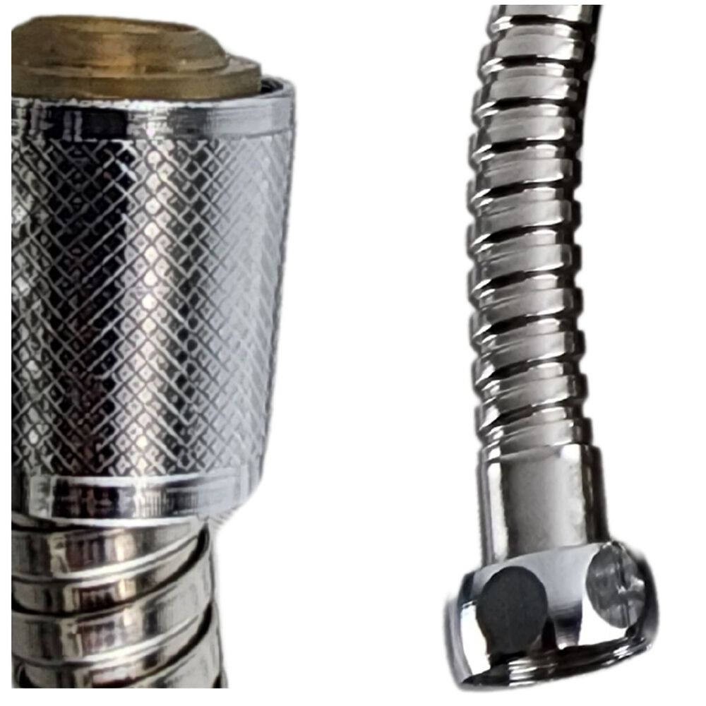 Manguera Ducha Flexible Extensible Cromada 200cm Brillante image number 3.0