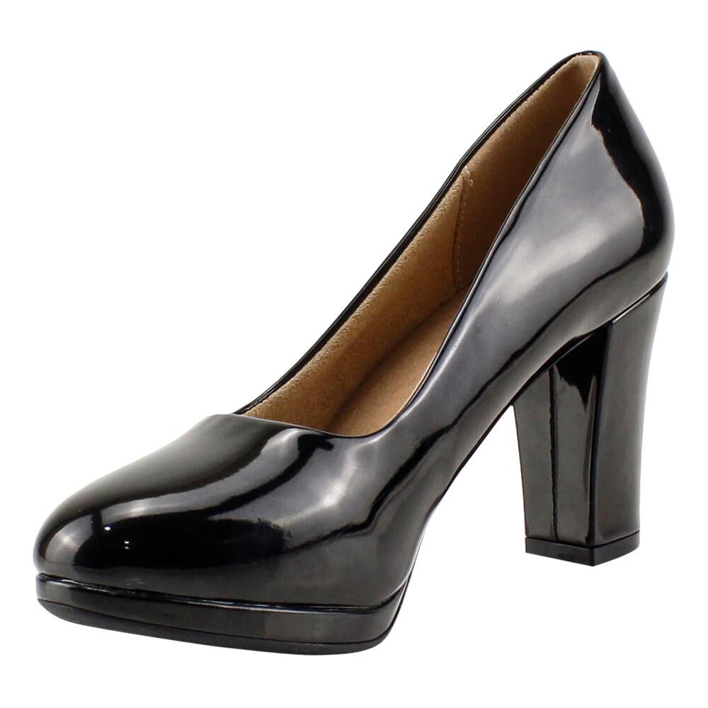 Zapato Con Taco New Walk Black image number 2.0