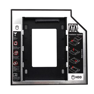 Caddy Para Disco Ssd O Hdd De 2.5" Sata / 9.5mm High Speed