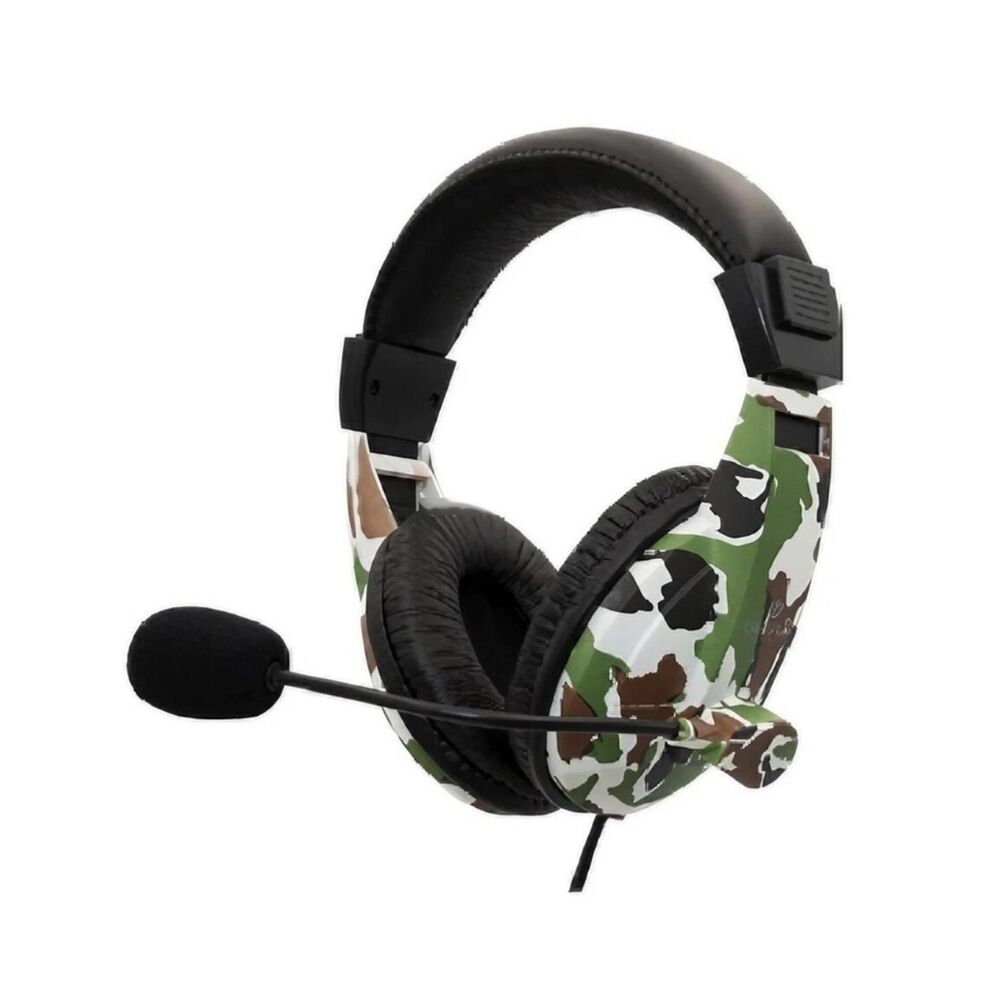 Audifonos Gamer Overear Jack 3.5mm Mimetizado Xup551 image number 0.0