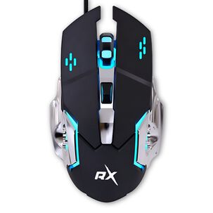 Mouse Gamer Reptilex 5 Botones Retroiluminado Rx0005 3200dpi
