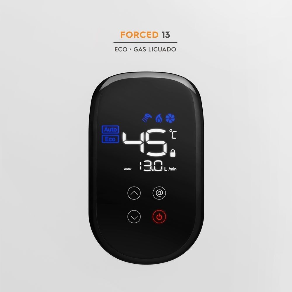Calefont Gas Licuado 13 Litros Tiro Forzado Forced 13 Eco image number 5.0