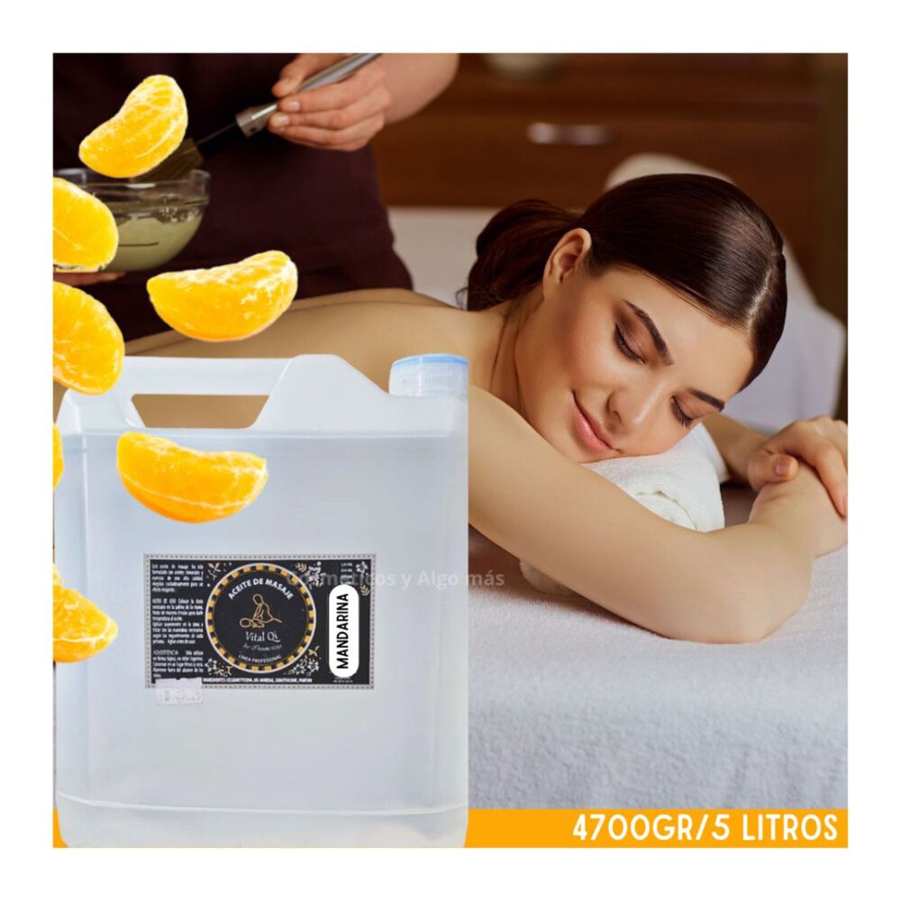 Aceite Especial Para Masajes Uso Profesional 5 Litros Aromatizado image number 0.0