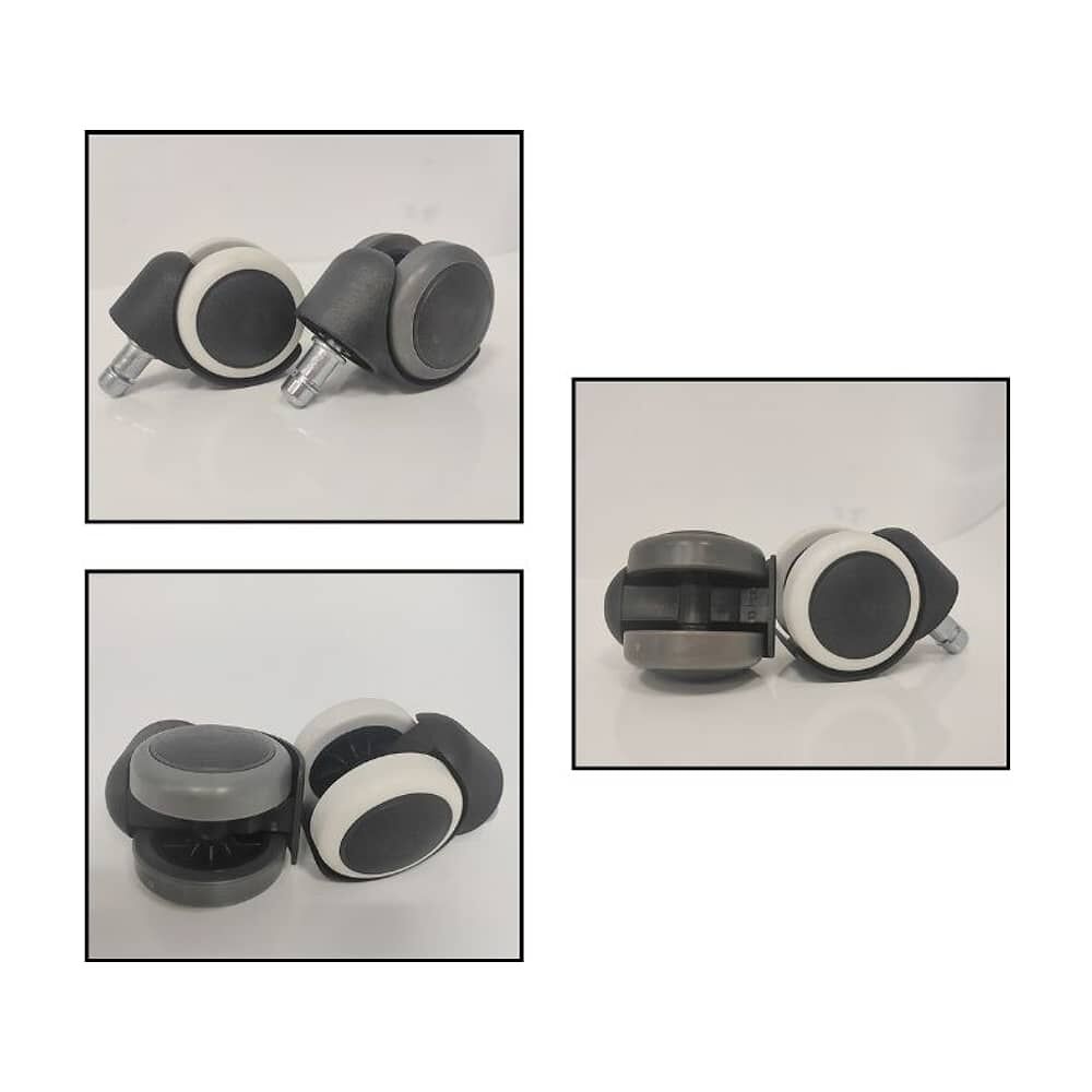 Pack 5 Ruedas Universal Silla Escritorio Oficina Repuesto image number 2.0