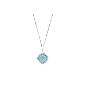 Collar Lp3921-1/2 Lotus Silver Mujer Leros