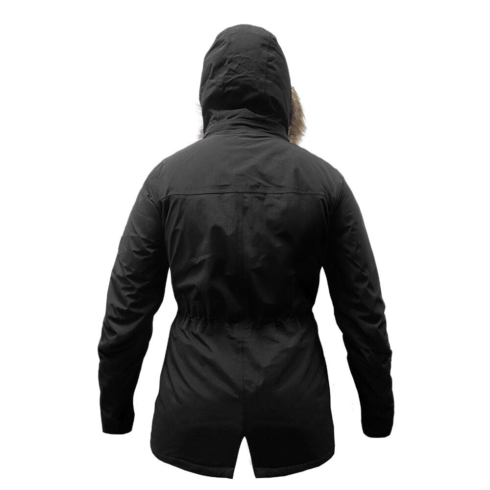 Parka Hw Kodiak Negro Mujer image number 1.0