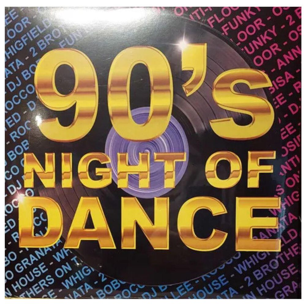 90's Night Of Dance - Varios Artistas | Vinilo image number 0.0