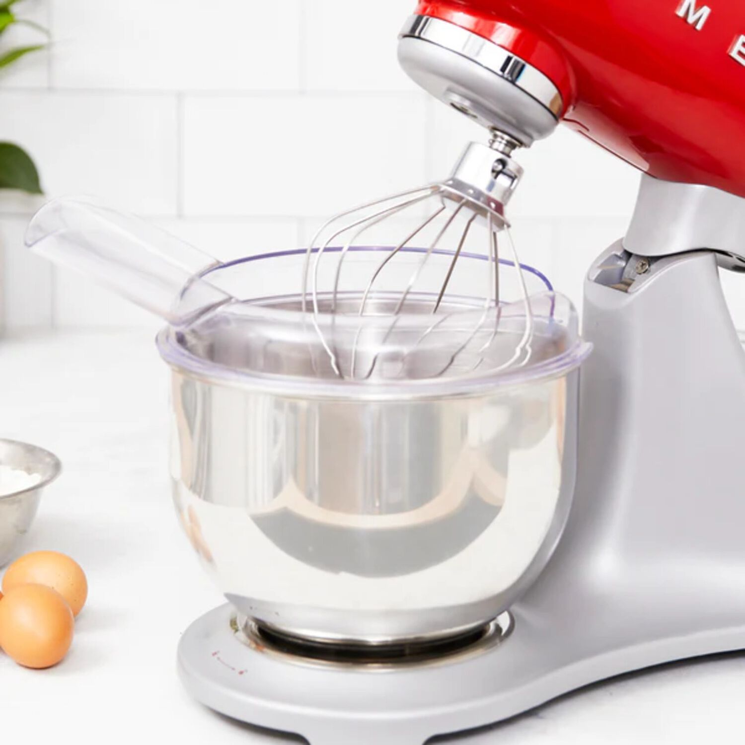 Batidora Smeg Stand Mixer Rojo Modelo Smf02rdeu image number 4.0