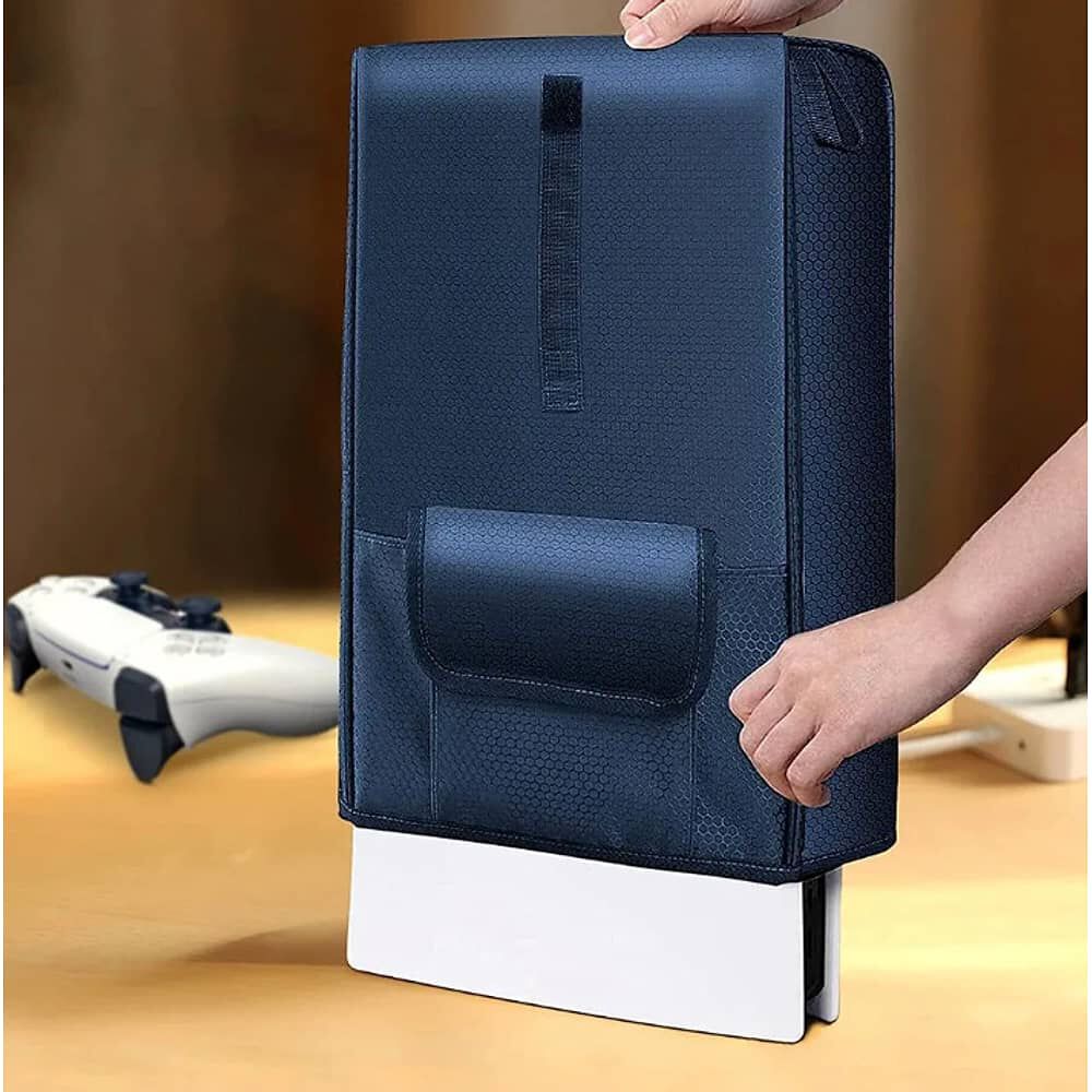 Funda Consola Ps5 Cubierta Antipolvo Resiste Compartimiento image number 7.0