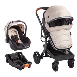Coche Cuna Travel System Taurus Beige
