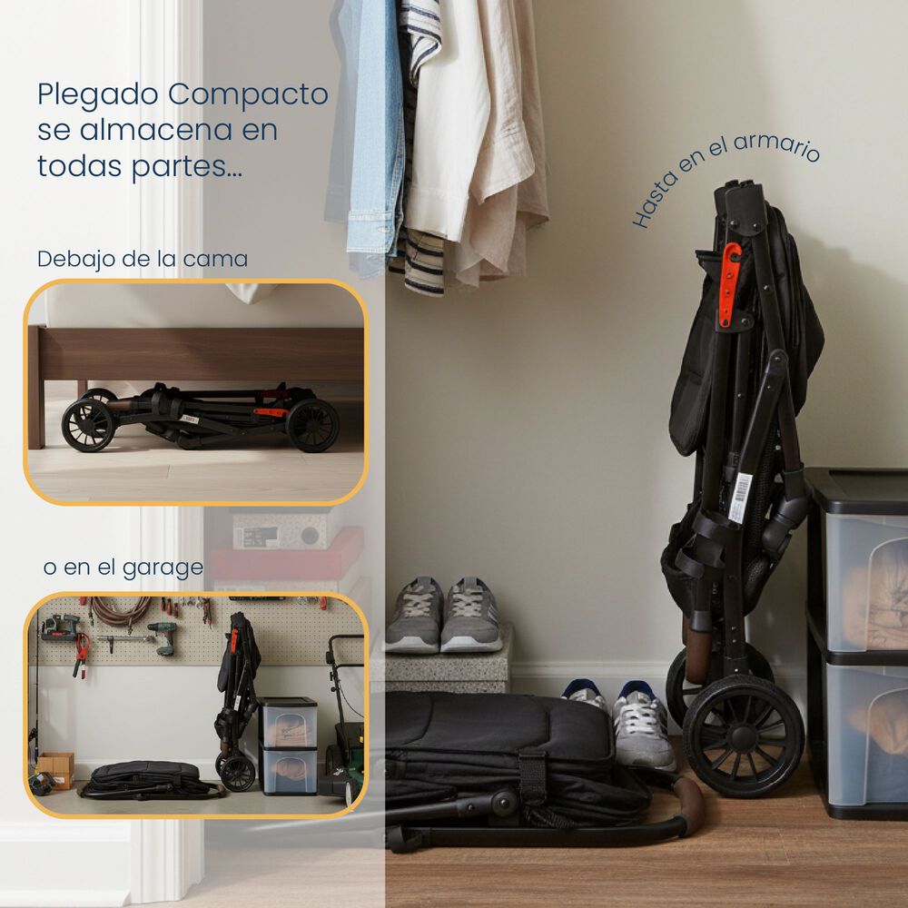 Coche Para Mascotas Premium Maine Negro image number 4.0