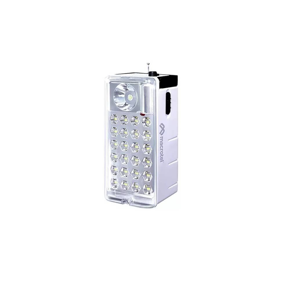 L&aacute;mpara Macrotel Recargable 24 Leds 6w Ms-6750 image number 0.0