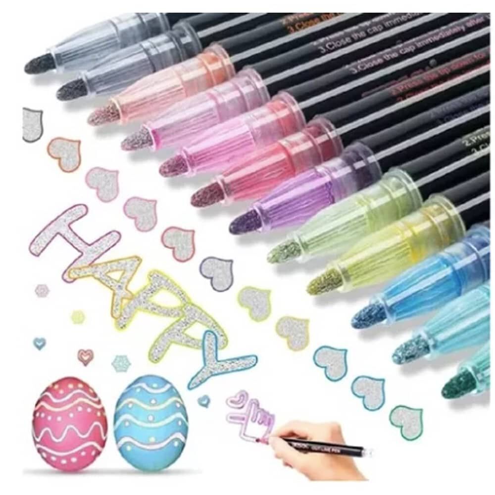 L&aacute;pices Marcadores M&aacute;gicos Met&aacute;licos image number 3.0