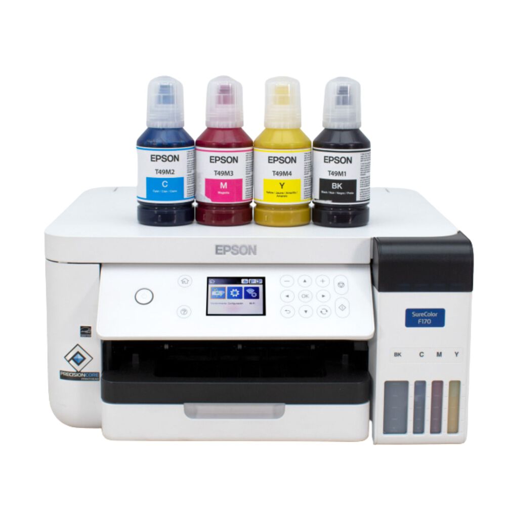 EPSON Impresora De Sublimacion Epson F170 + 4 Tintas