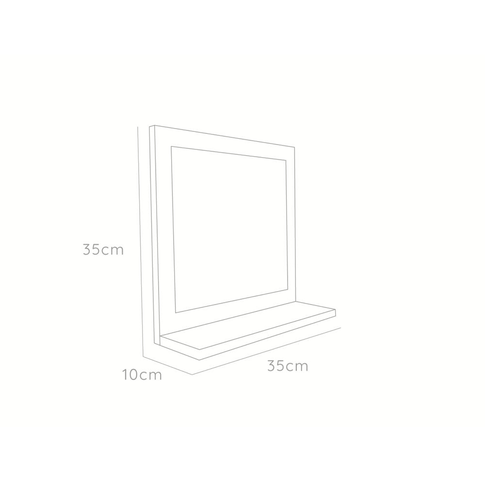 Espejo Rectangular Fm-042 35x35x10 image number 7.0