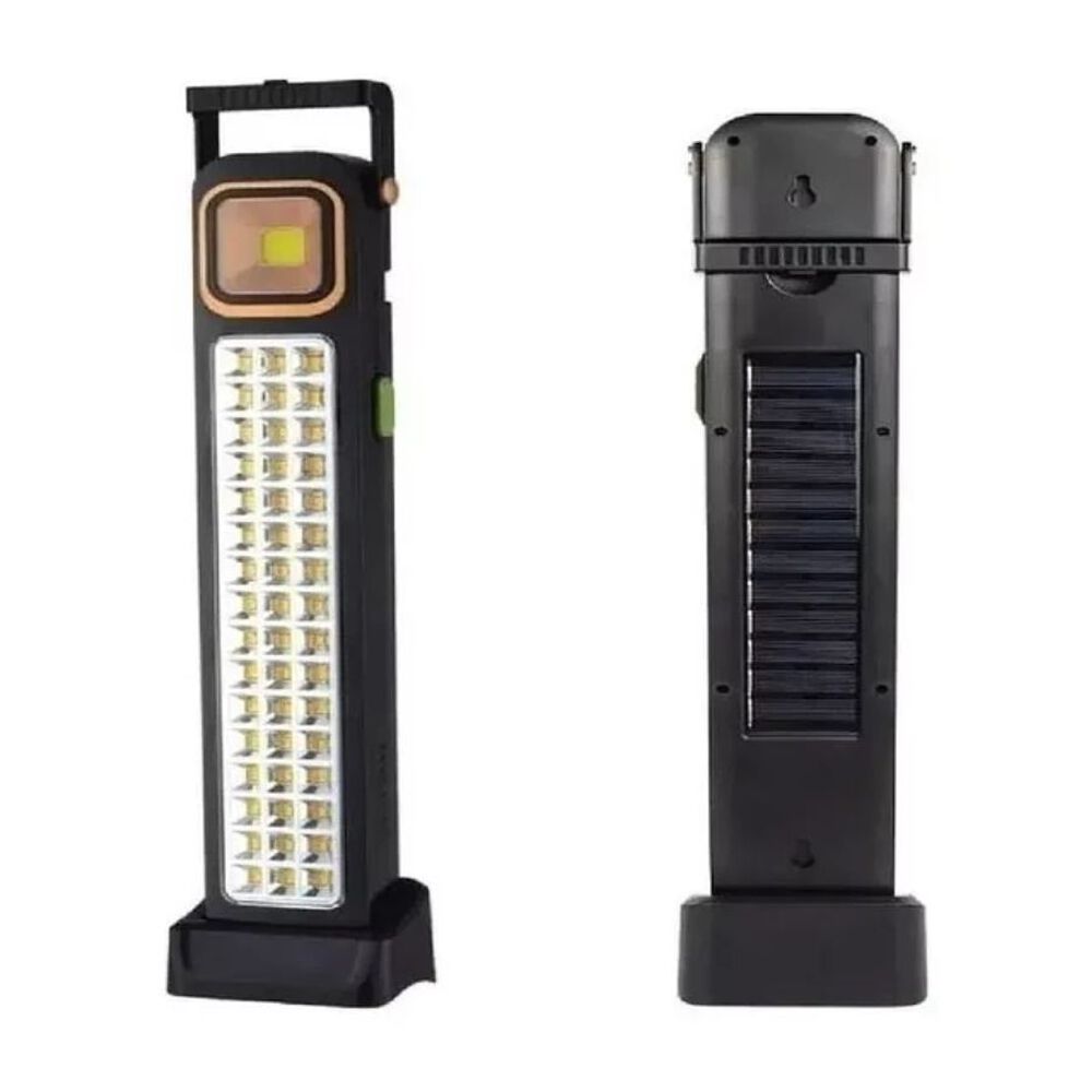 Lampara Solar Foco Luz Emergencia Recargable 39 Led Multiuso image number 6.0
