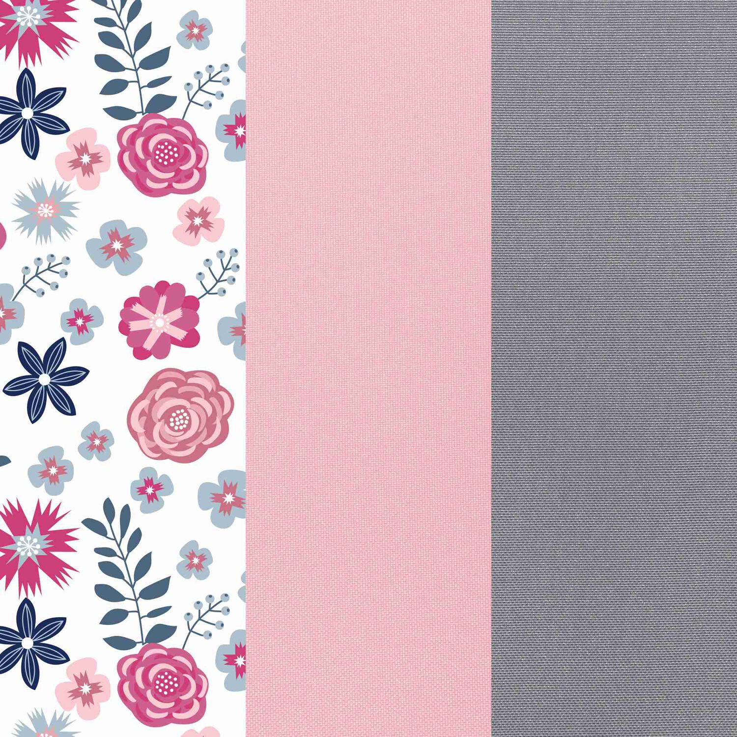 Cuna Corral Ez Rest Flora Pink image number 7.0