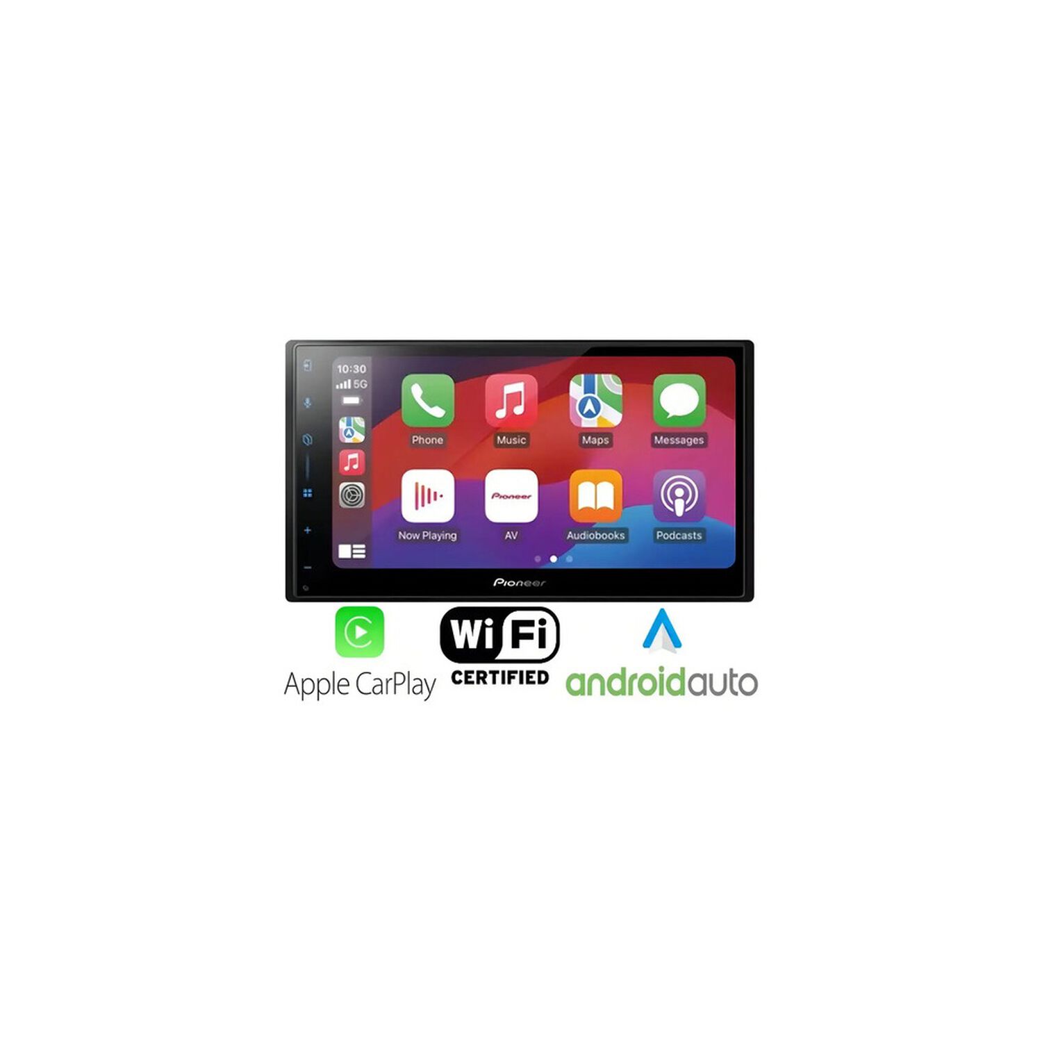 Radio Pioneer Dmh-a5650bt Apple Car/android Auto Inal&aacute;mbrico Negro image number 1.0