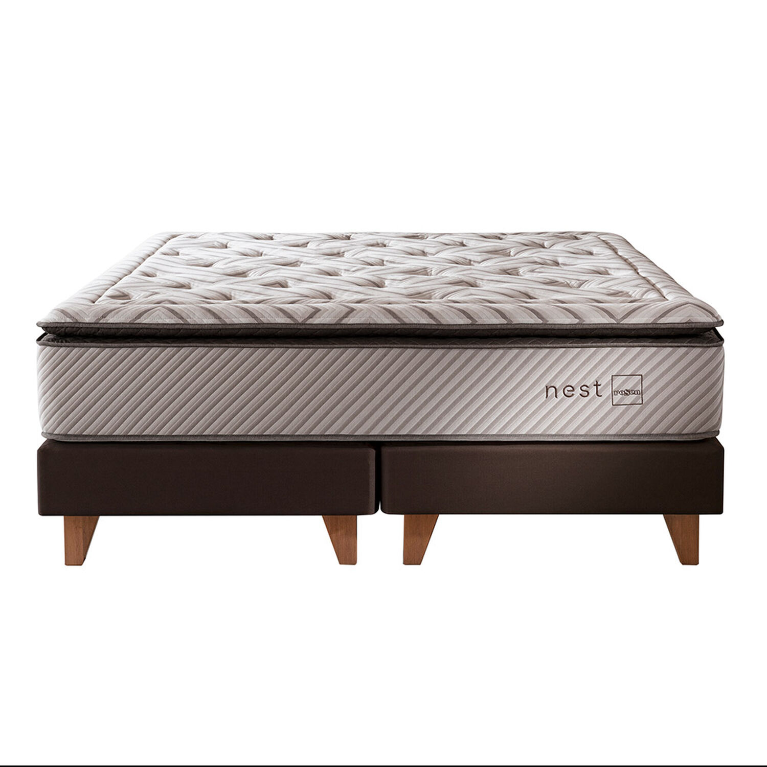 Cama Europea Rosen Nest / Base Dividida / King image number 1.0