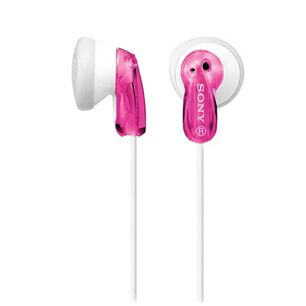 Audifonos De Tapon Jack 3.5mm Rosado Mdr-e9lp