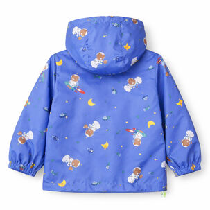 Chaqueta Ni&ntilde;o Impermeable Con Capucha Cortaviento Infantil