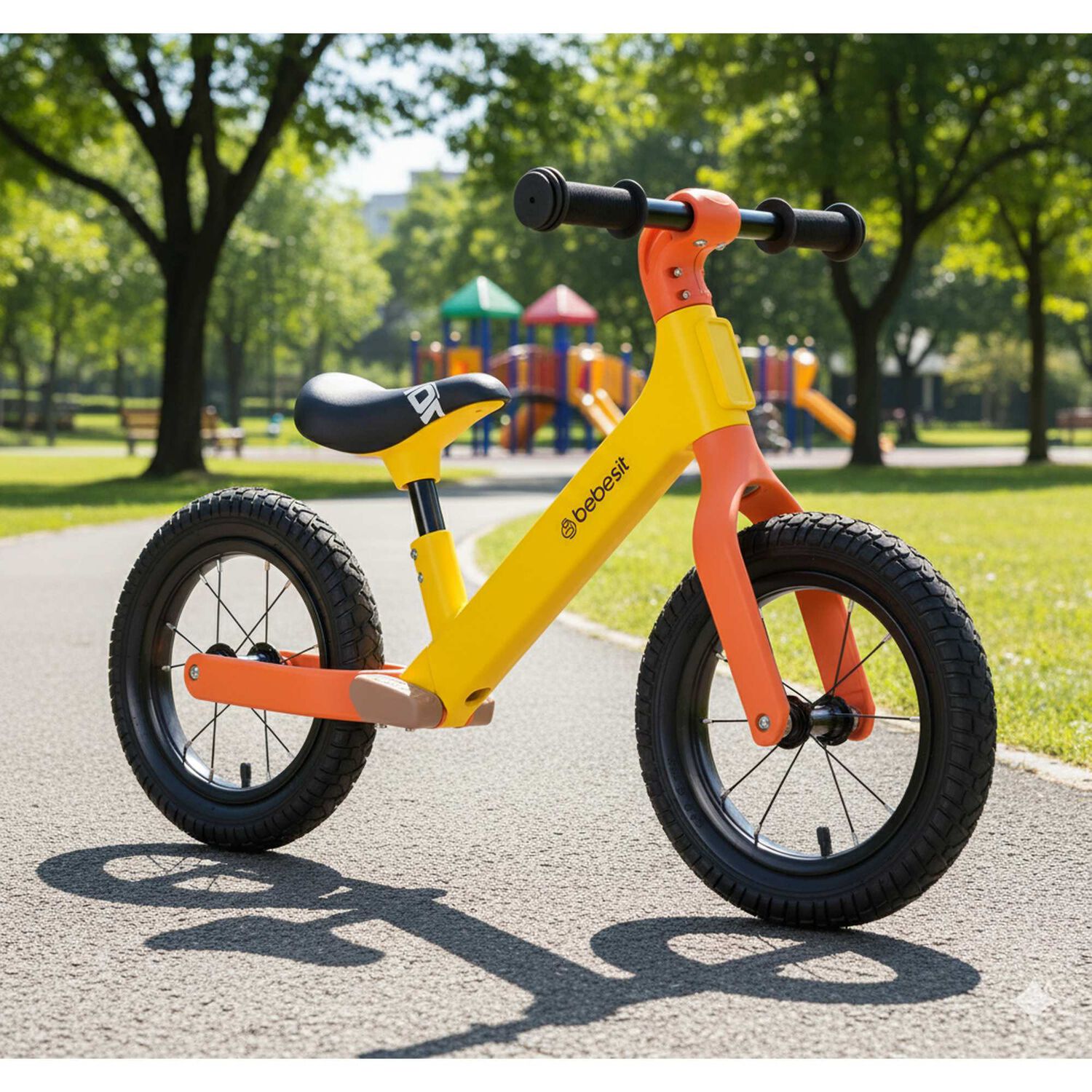 Bicicleta De Aprendizaje Neo Amarillo Bebesit image number 1.0